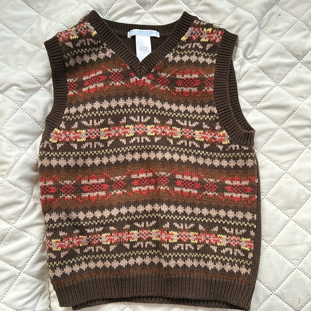 Janie and Jack sweater vest 3T